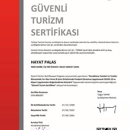 Hayat Palas Erzincan Buitenkant foto